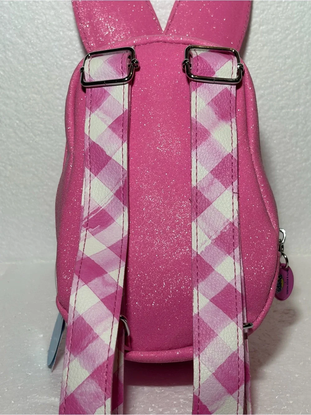Bath and body works peeps bunny mini backpack pink marshmallow